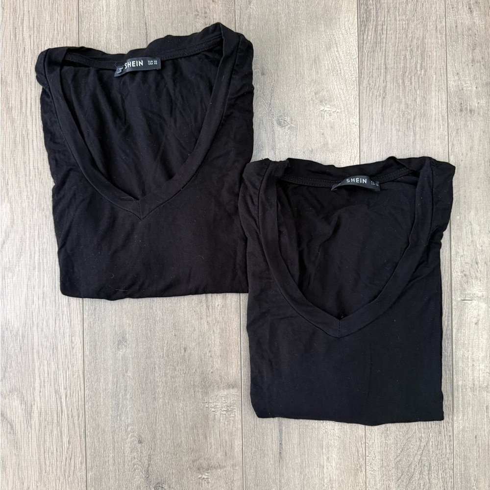 Bundle of 3 Long Sleeve V-Neck Bodysuits Size XS - Picture 10 of 11